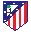 Atletico Madrid  B (w) logo