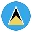 Saint Lucia (w) logo